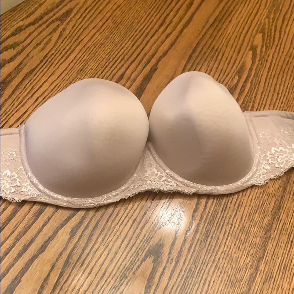 Strapless bra